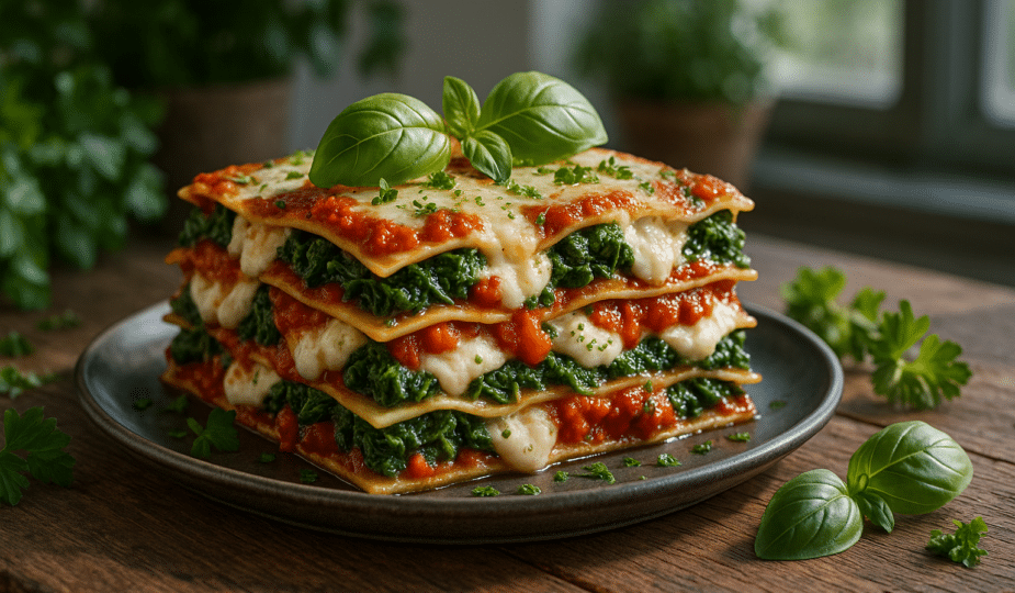 lasagne v&eacute;g&eacute;tarienne